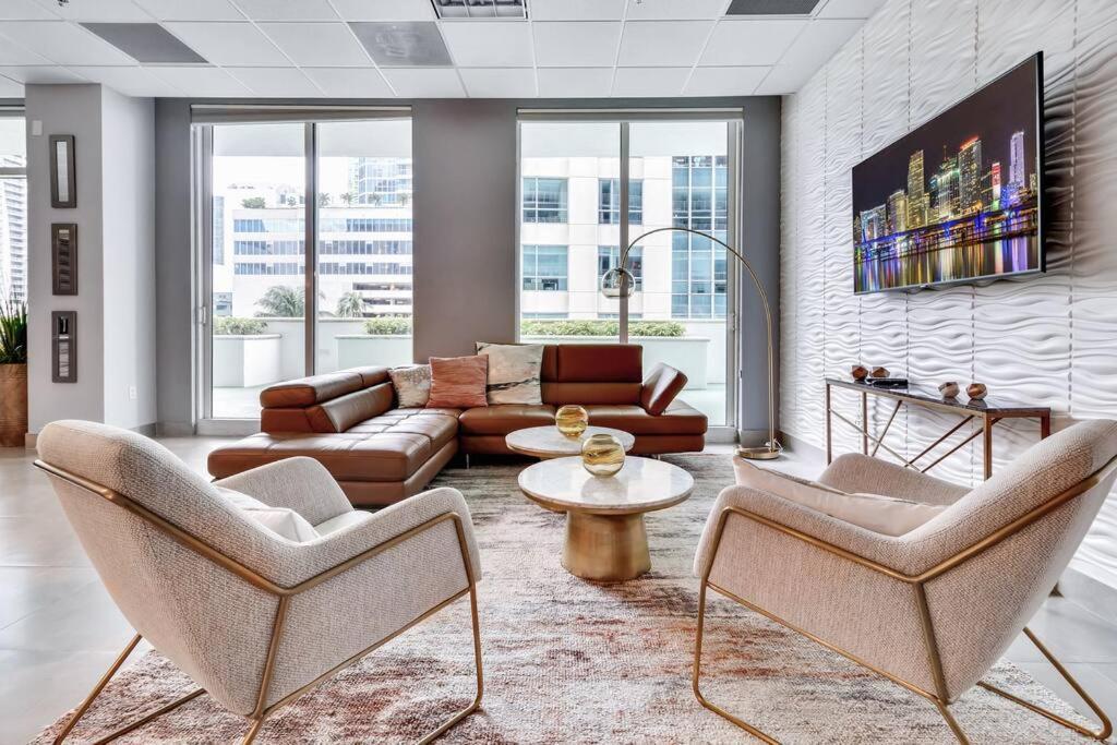 Modern 2/2 With Beautiful Ocean And Brickell Views Apartment Miami Exterior photo