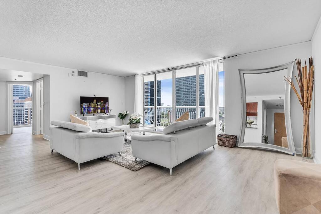Modern 2/2 With Beautiful Ocean And Brickell Views Apartment Miami Exterior photo