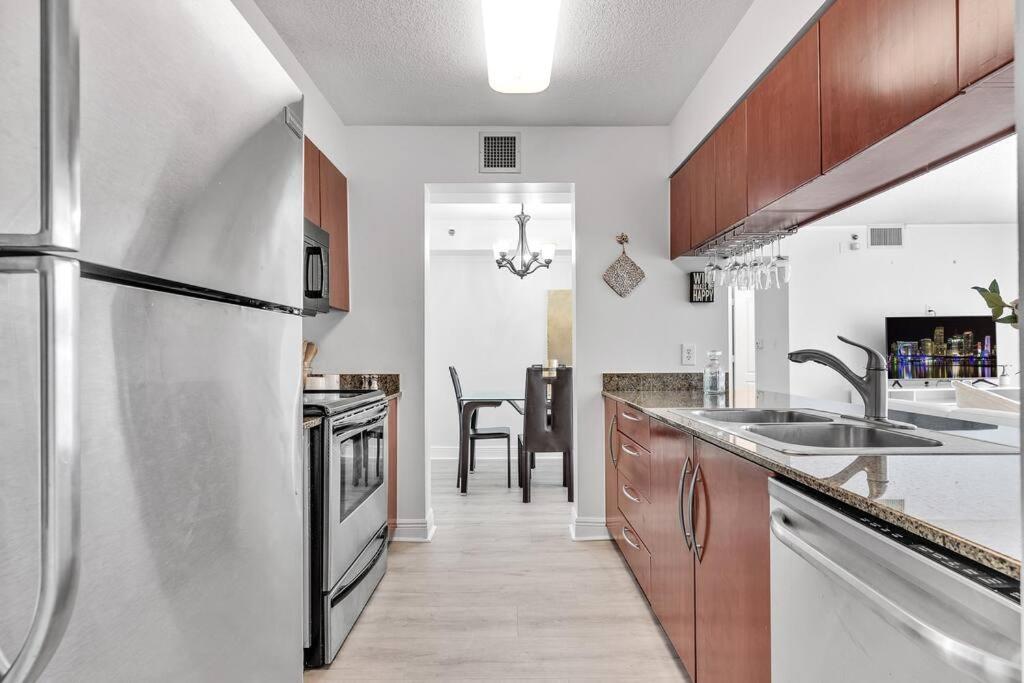Modern 2/2 With Beautiful Ocean And Brickell Views Apartment Miami Exterior photo