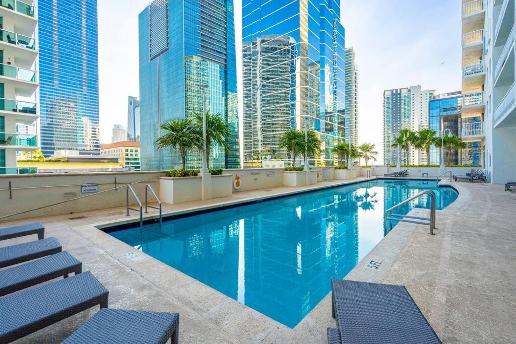 Modern 2/2 With Beautiful Ocean And Brickell Views Apartment Miami Exterior photo